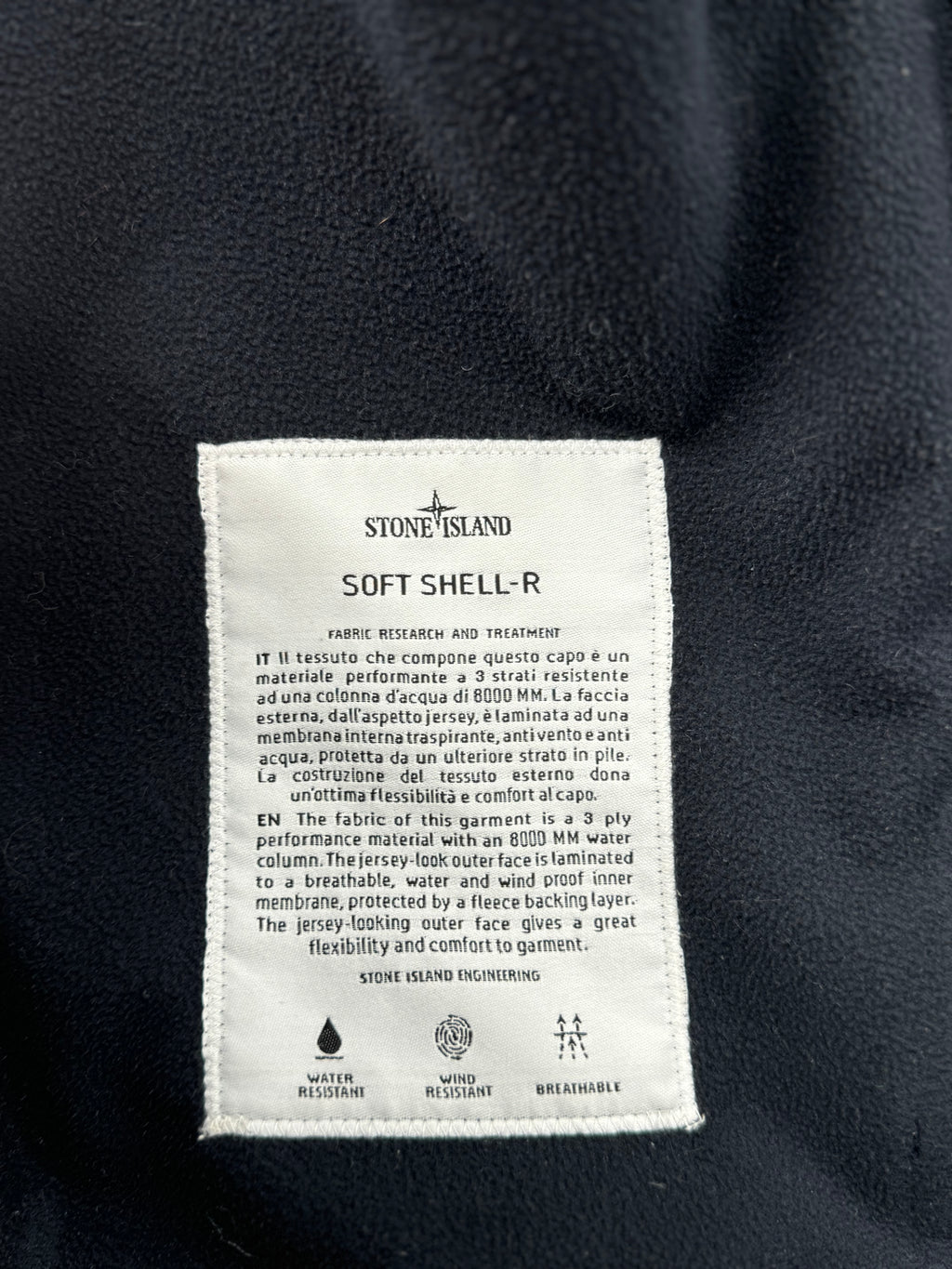 Stone Island Soft Shell - Maat XL