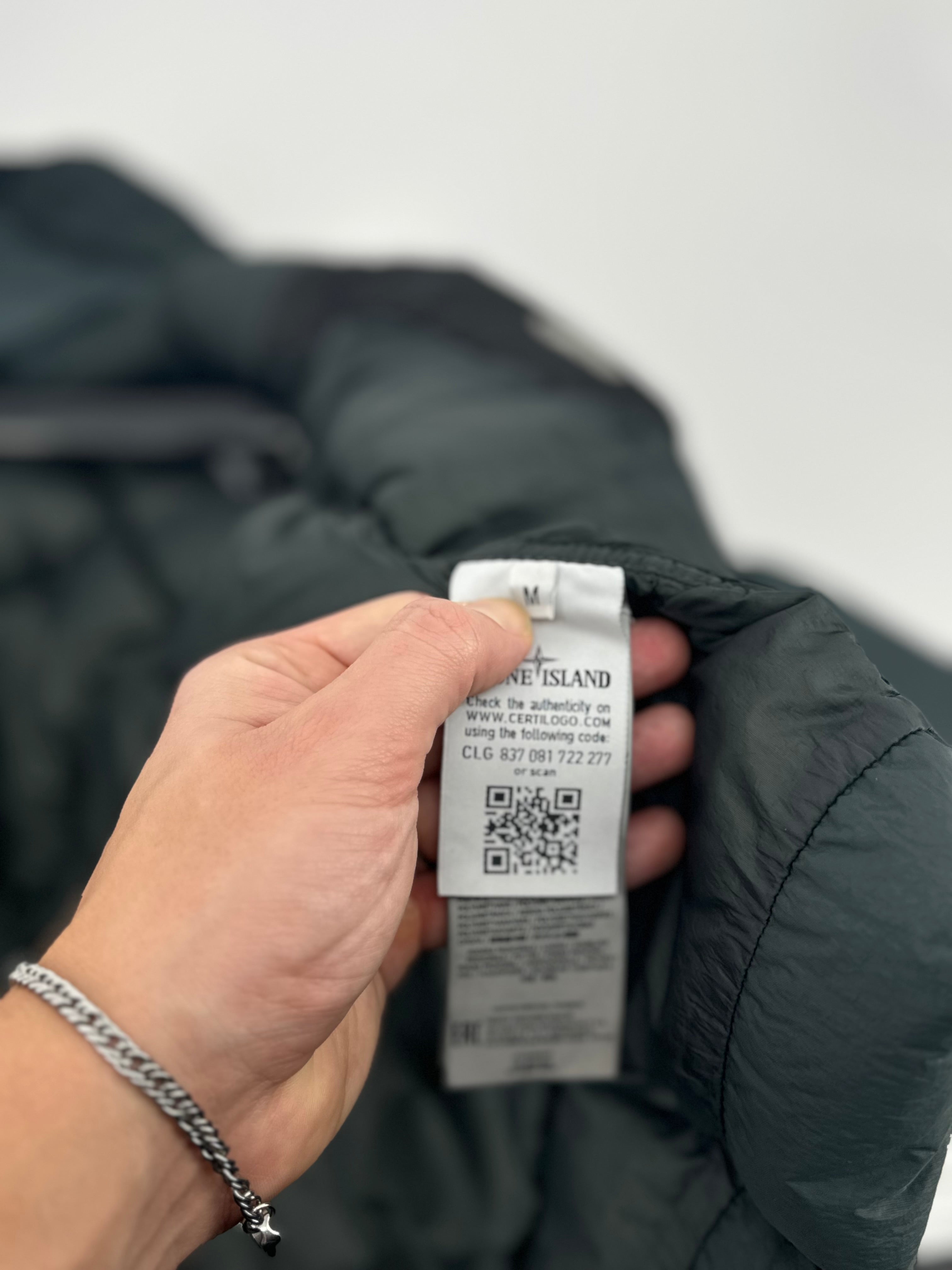 Stone Island Garment Dyed Crinkle - Maat Medium