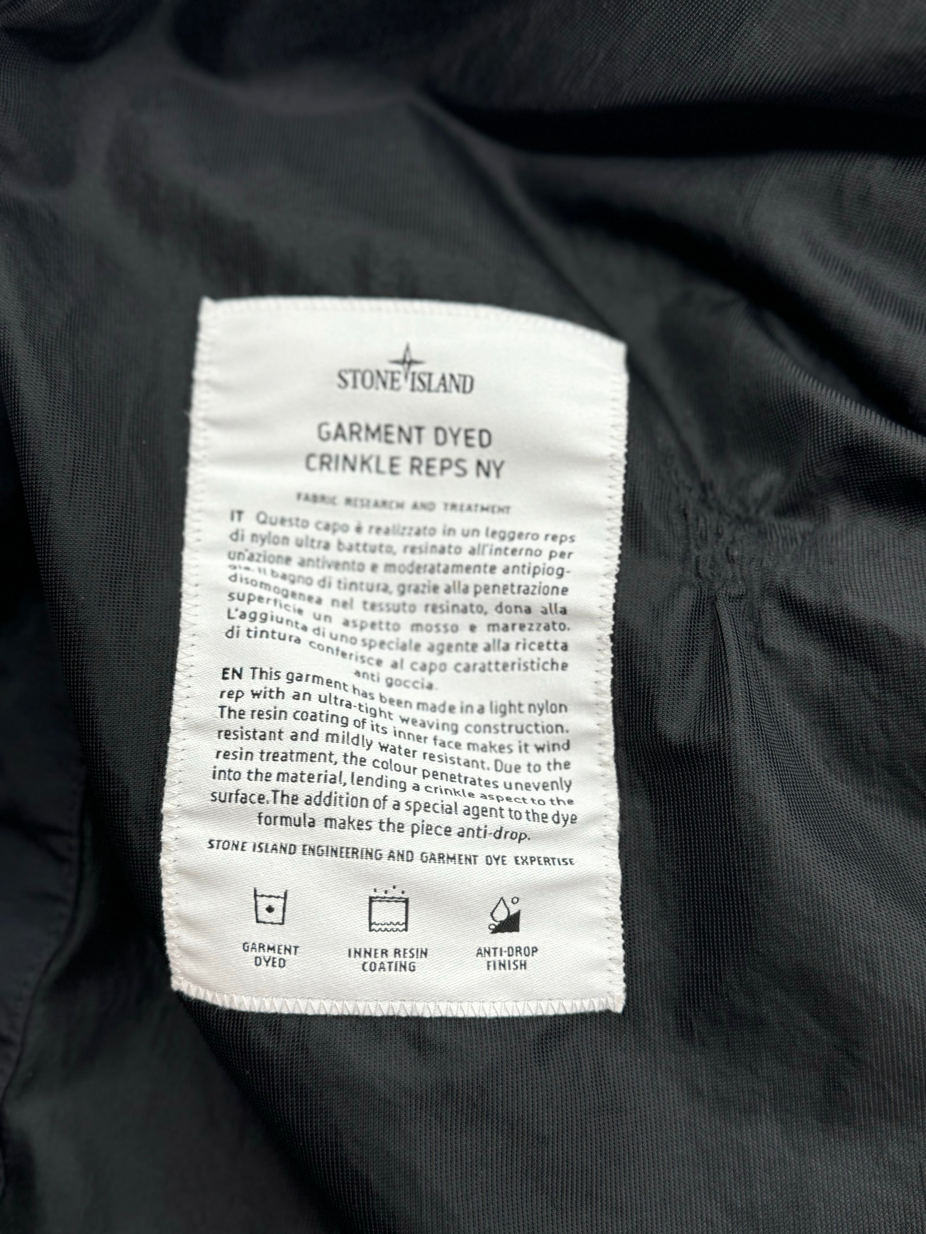 Stone Island Garment Dyed met bon - Maat Large