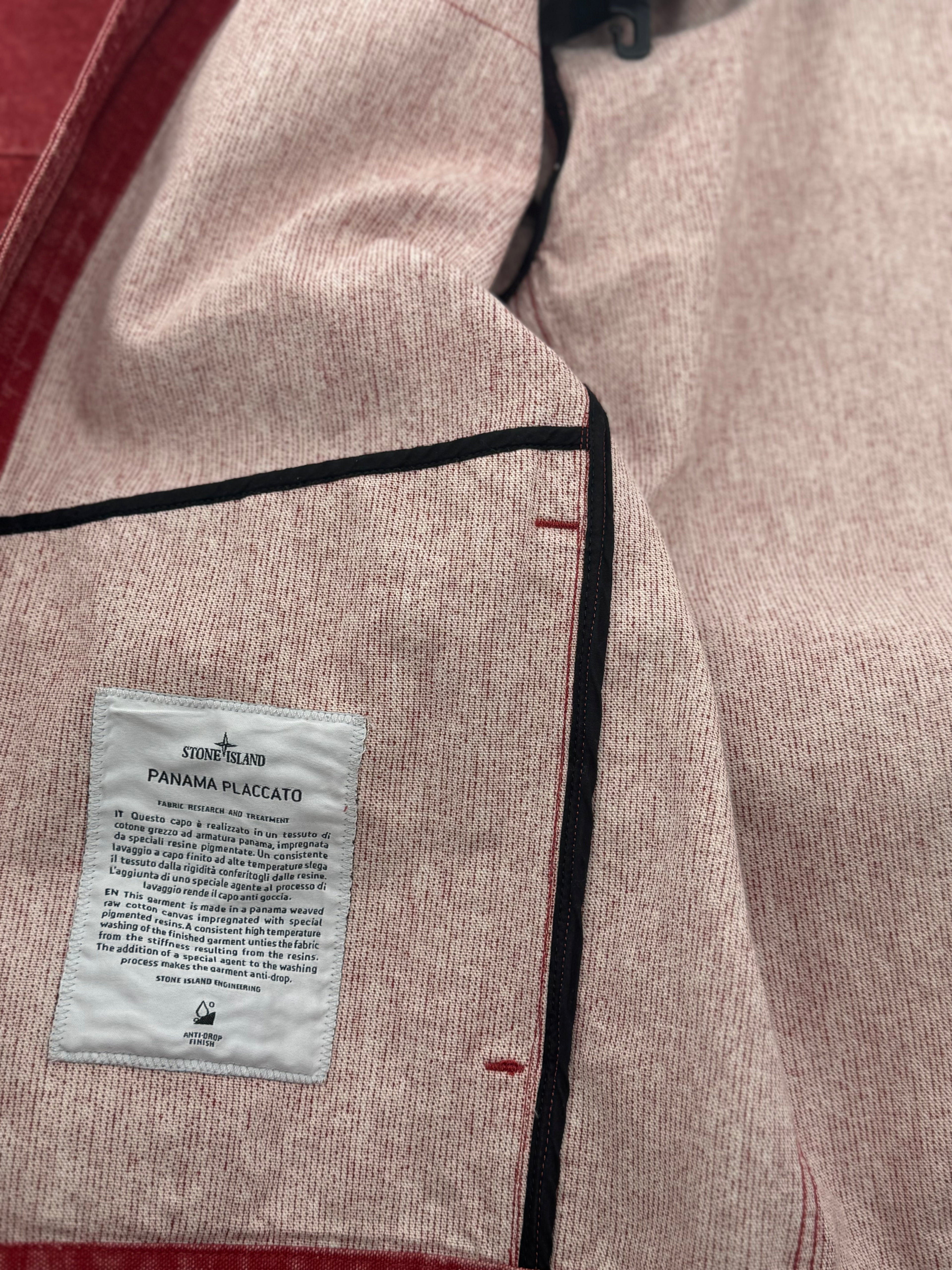 Stone Island Panama Placcato- Maat Large