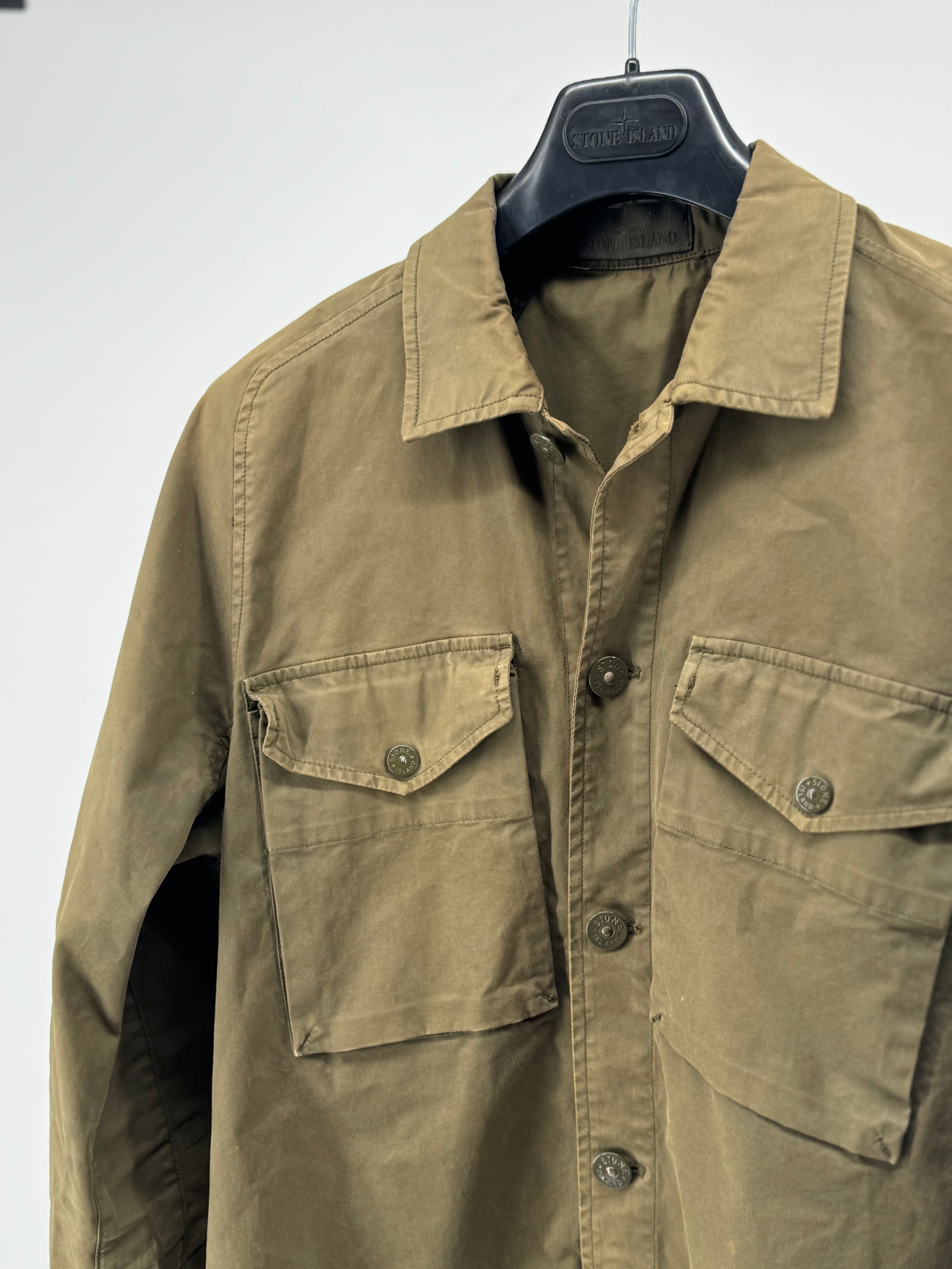 Stone Island Ghost Overshirt - Maat Small