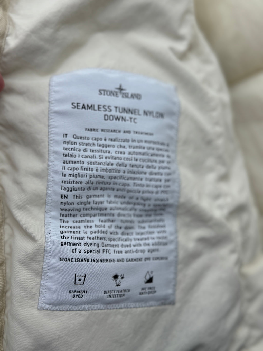 Stone Island Seamless Tunnel - Maat Small