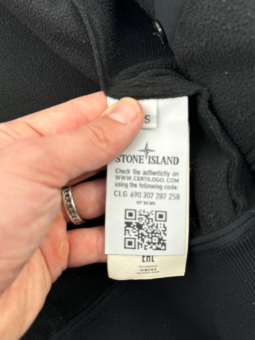 Stone Island Soft Shell - Maat Small
