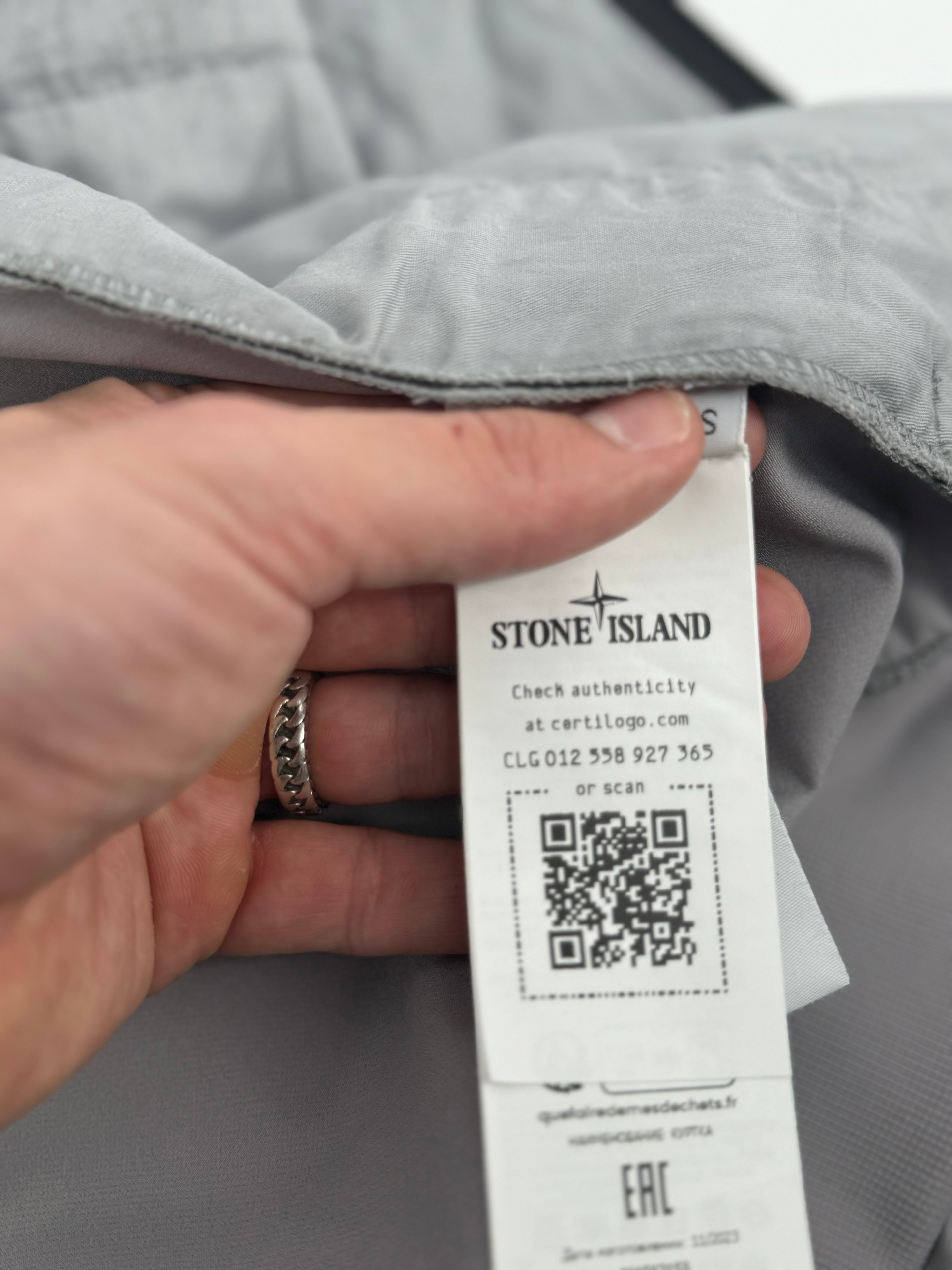 Stone Island Wind jas - Maat Small