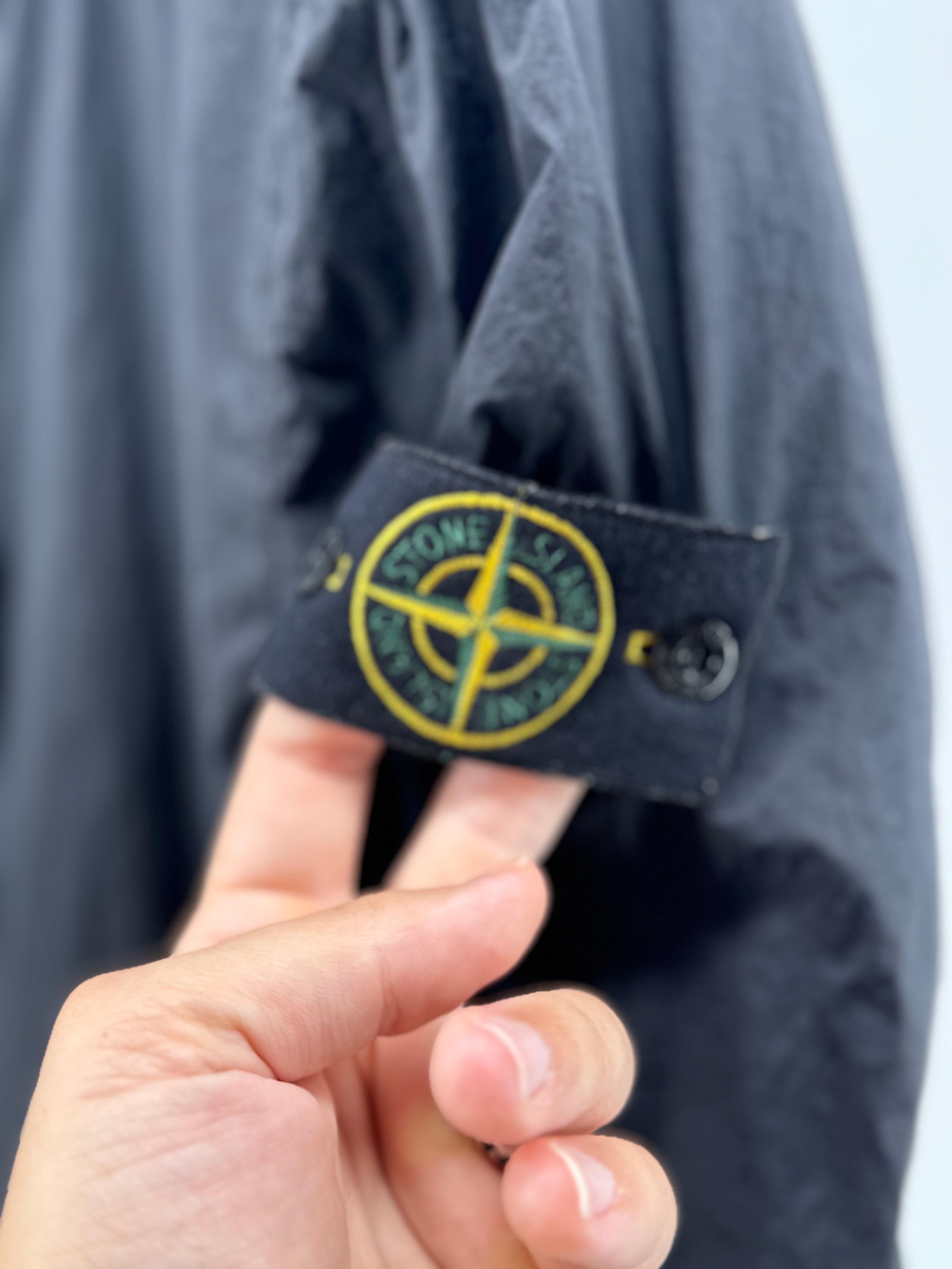 Stone Island Garment Dyed met bon - Maat Large