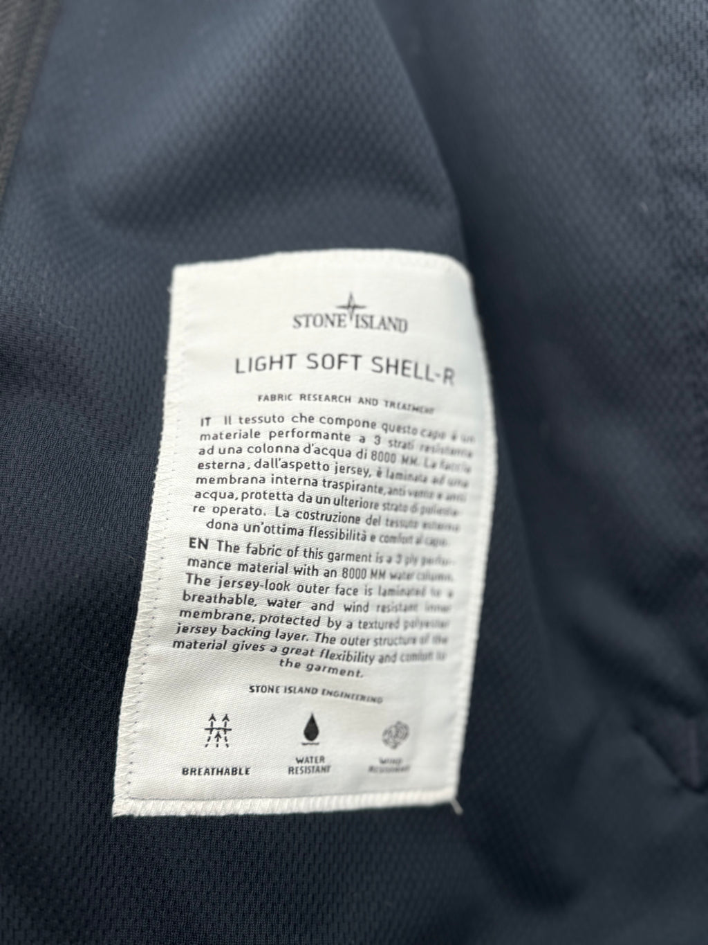 Stone Island Soft Shell - Maat XL