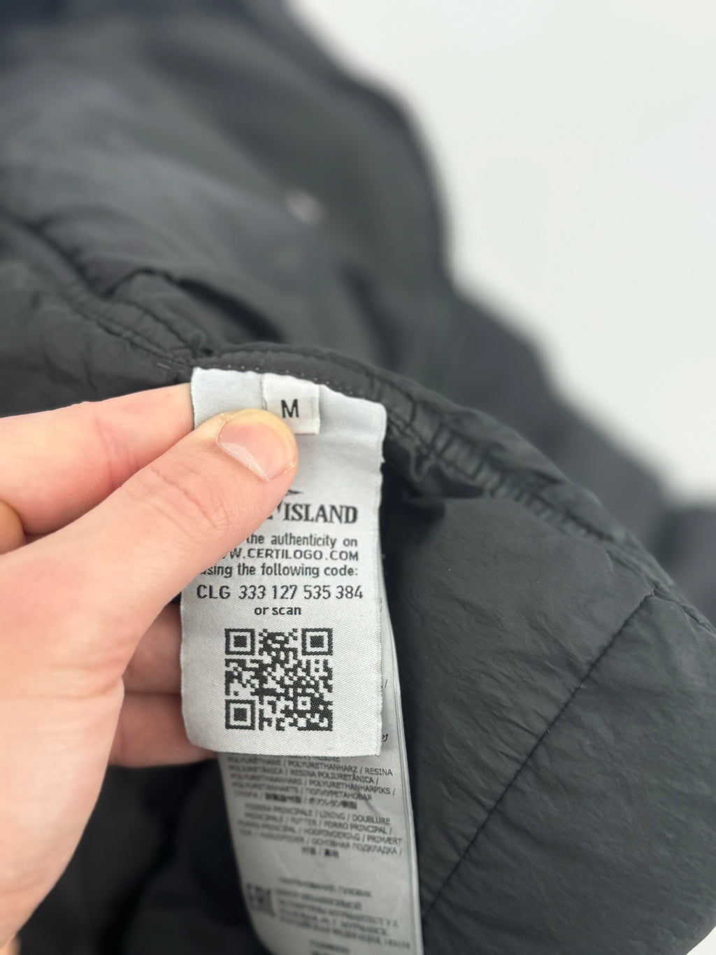 Stone Island Garmend Dyed Crinkle - Maat Medium