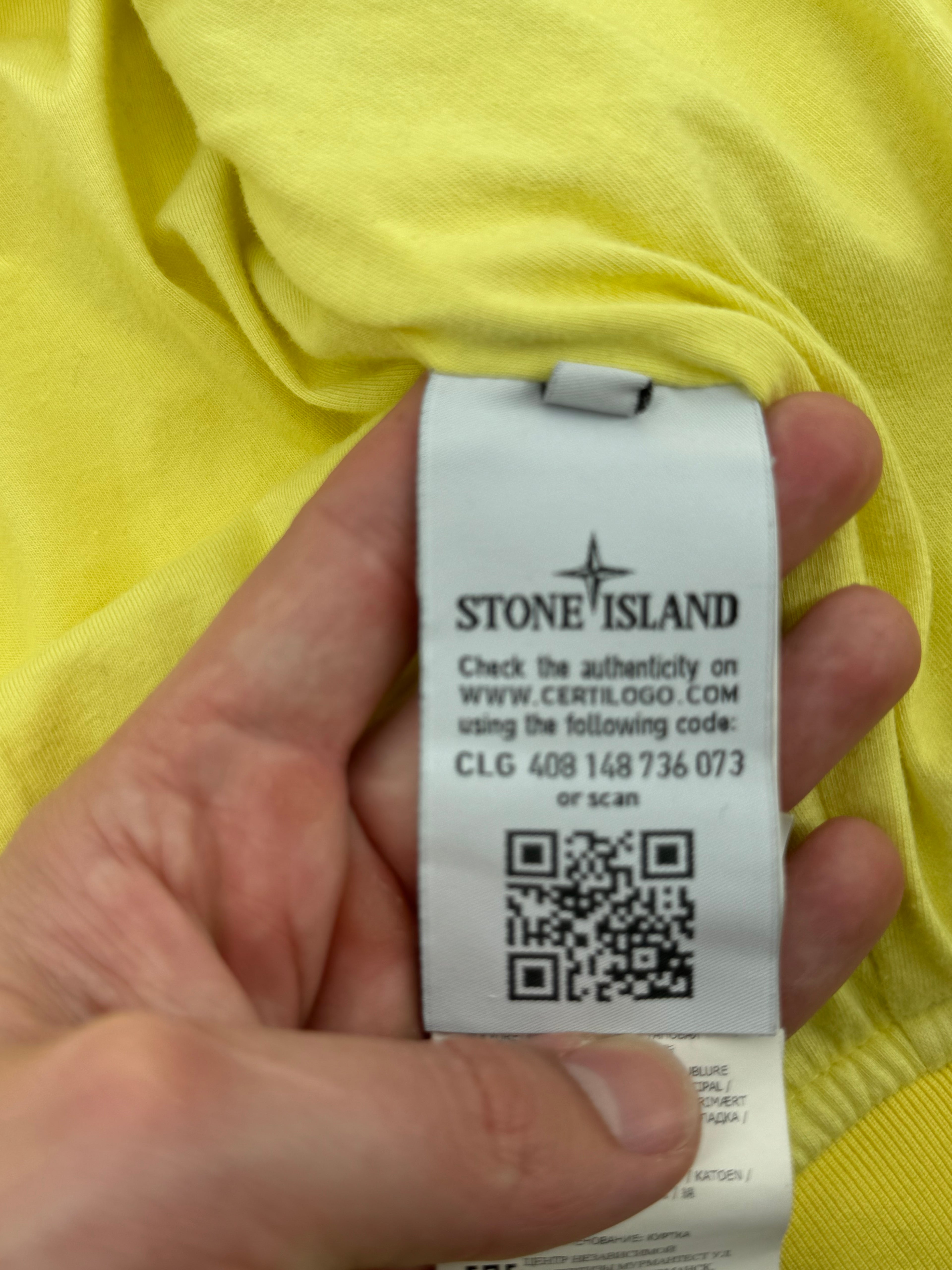 Stone Island Garment Dyed Crinkle - Maat Large