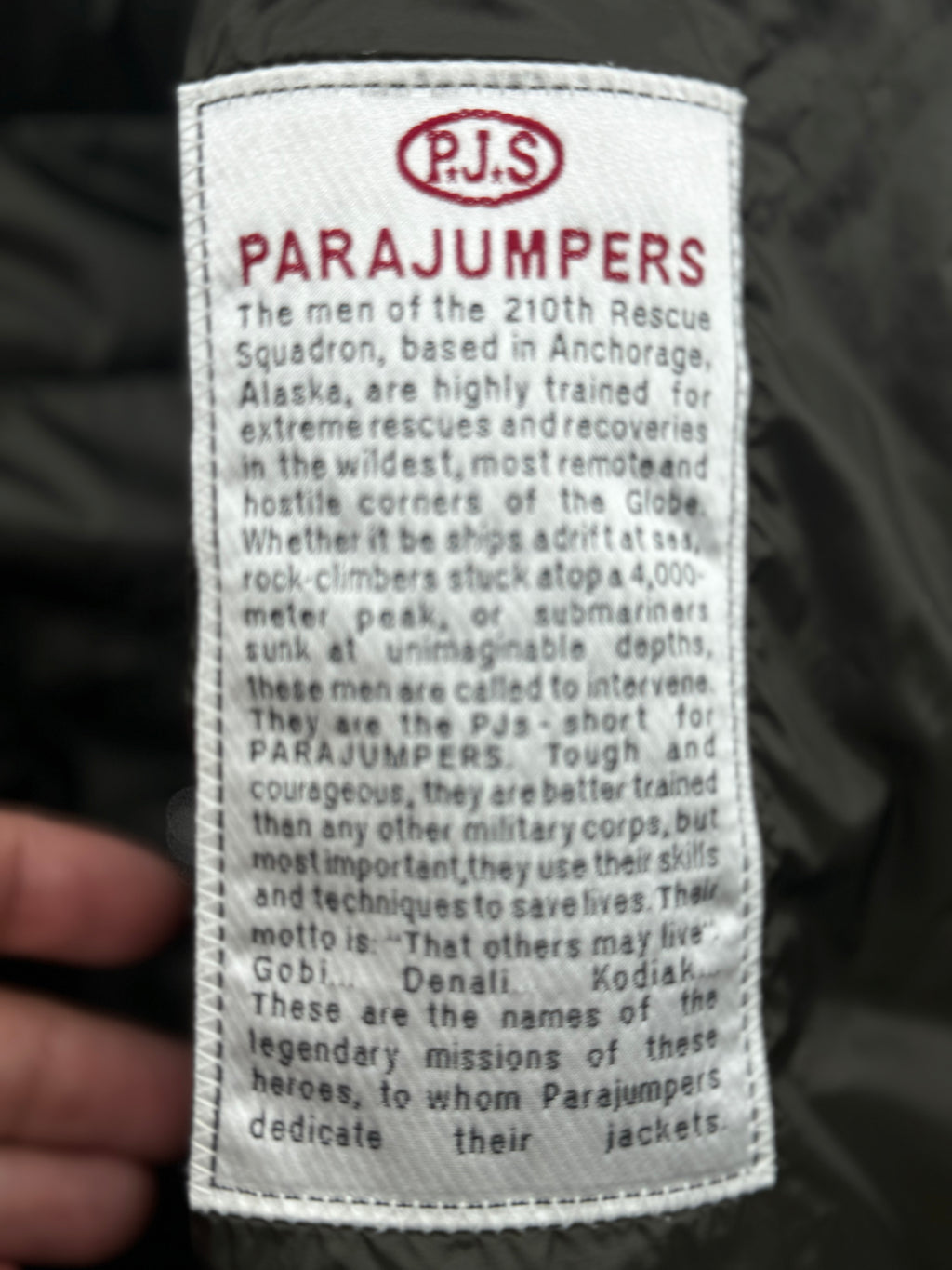 Parajumpers Warm-Up - Maat Small