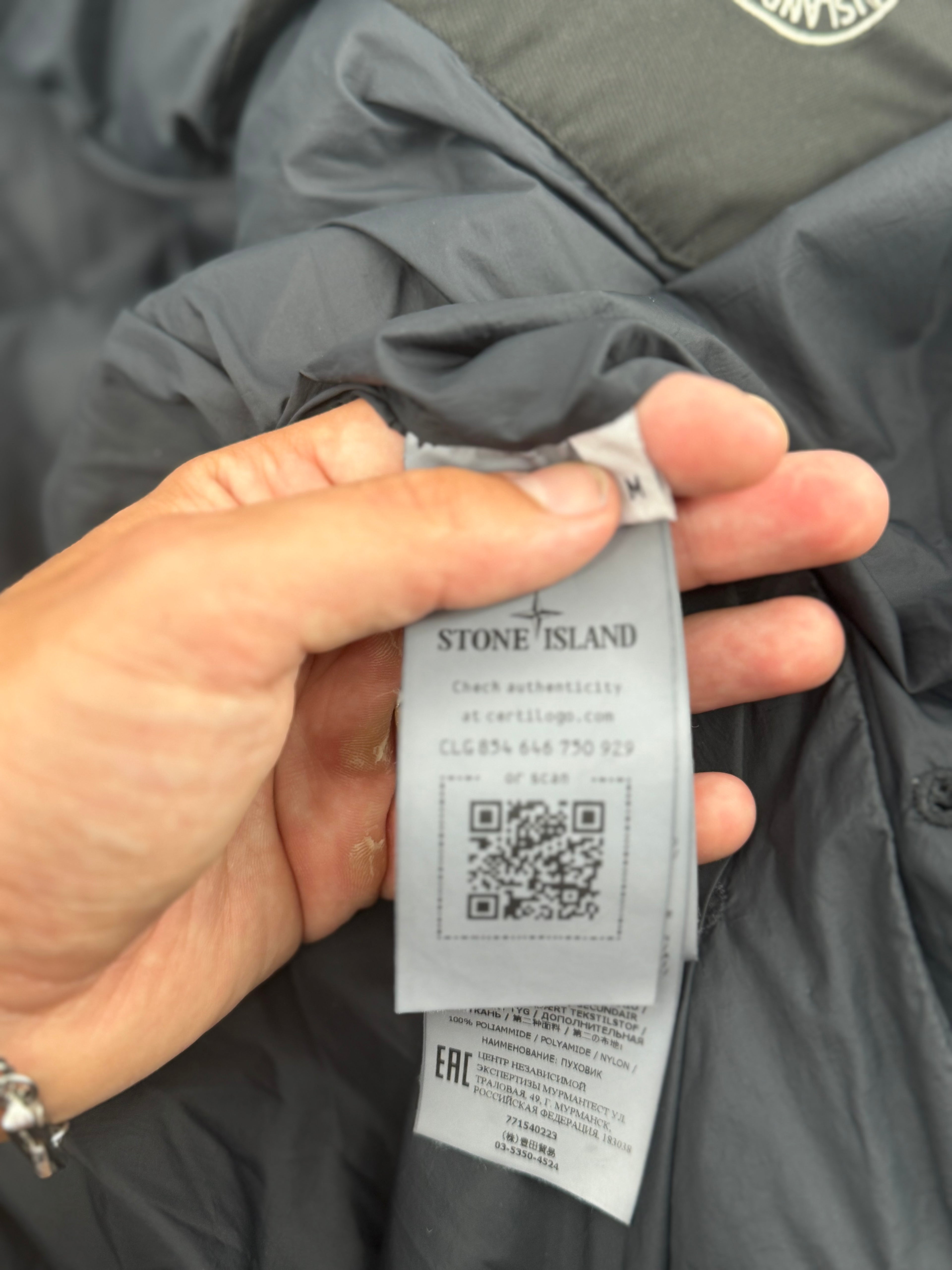 Stone Island Garment Dyed Crinkle - Maat Medium