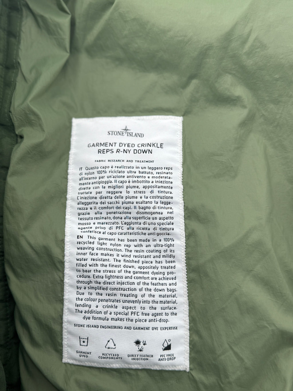 Stone Island Parka - Maat Large