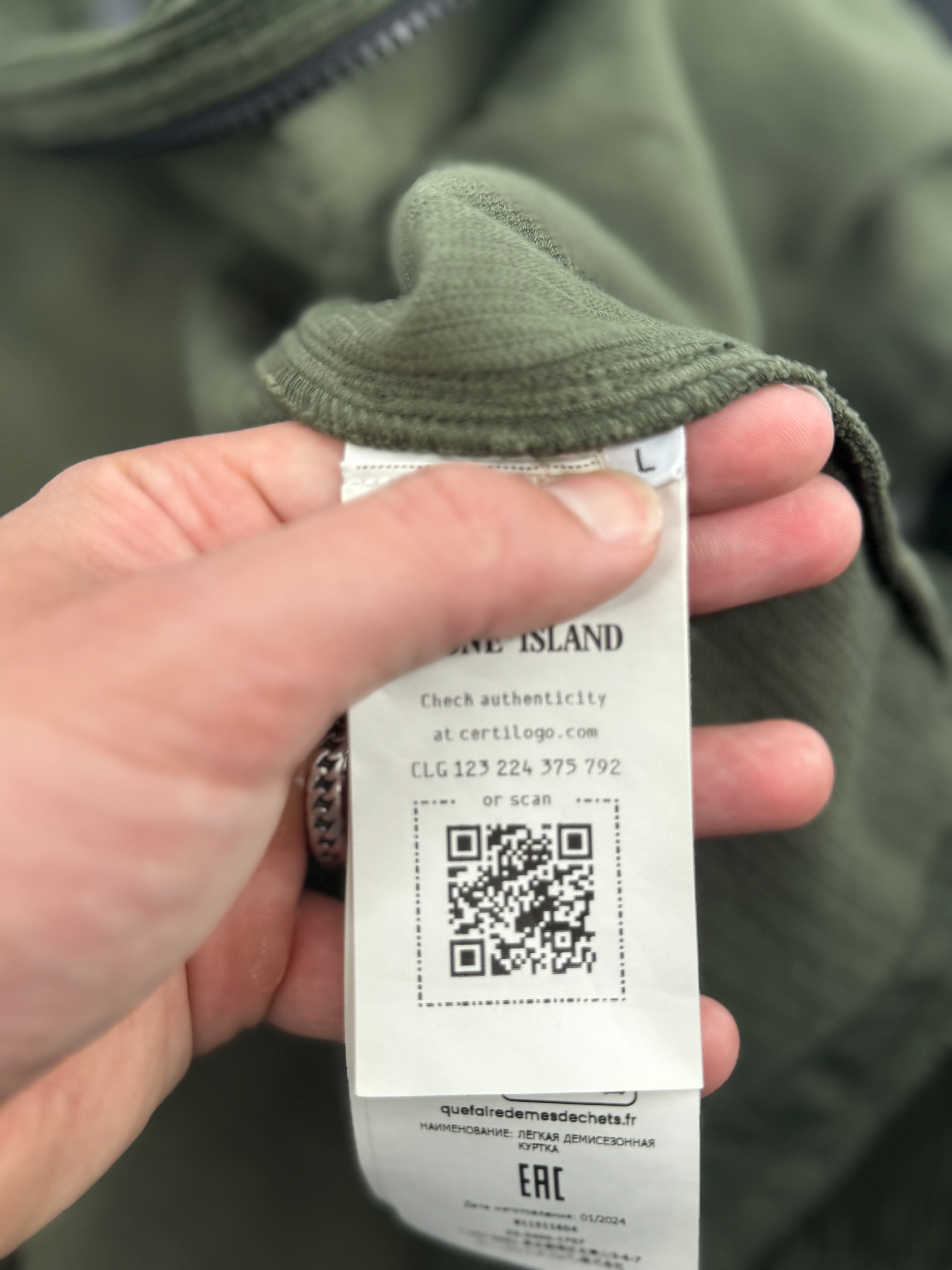 Stone Island Overshirt - Maat Large