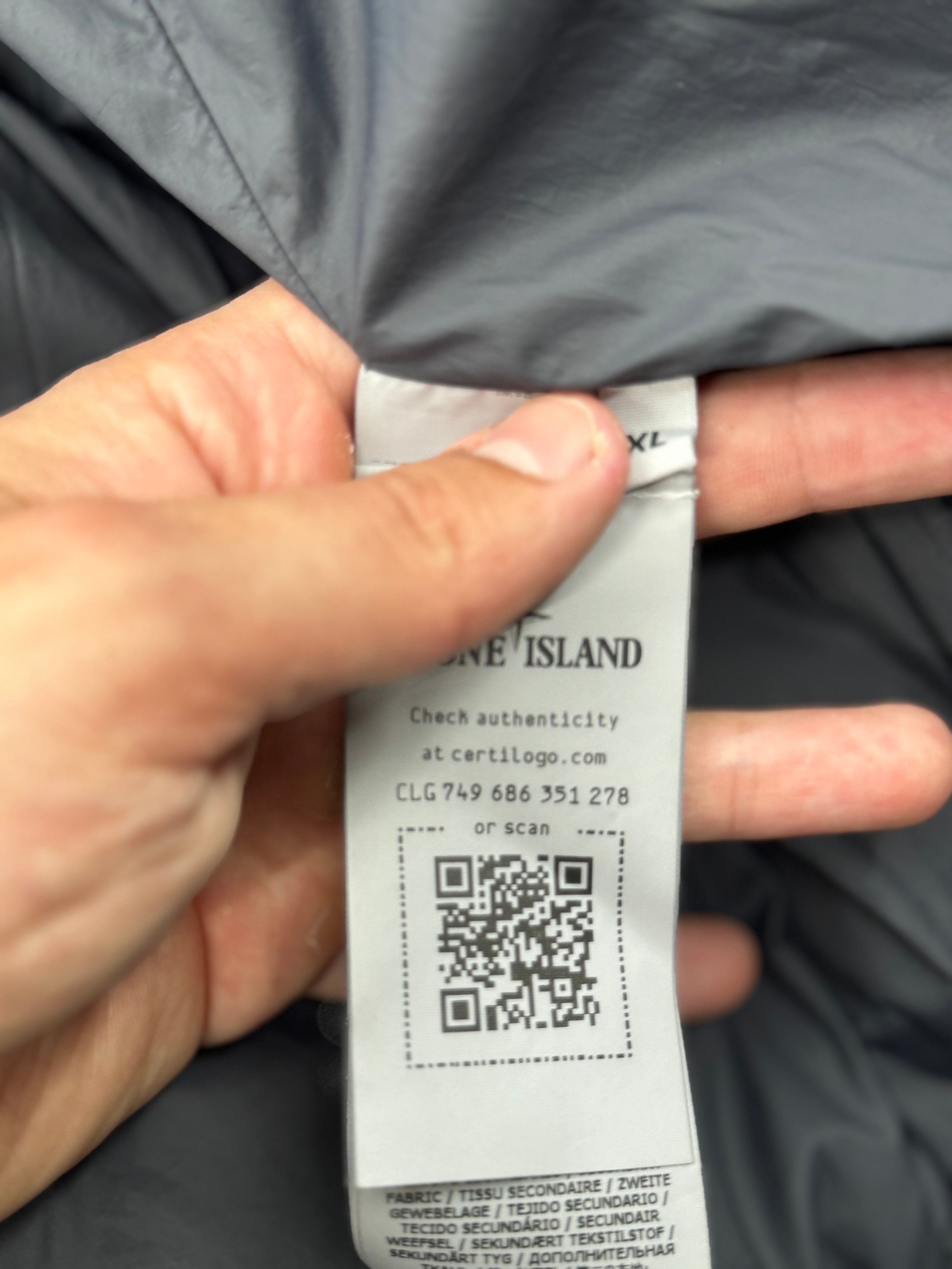 Stone Island Garment Dyed Crinkle - Maat XL