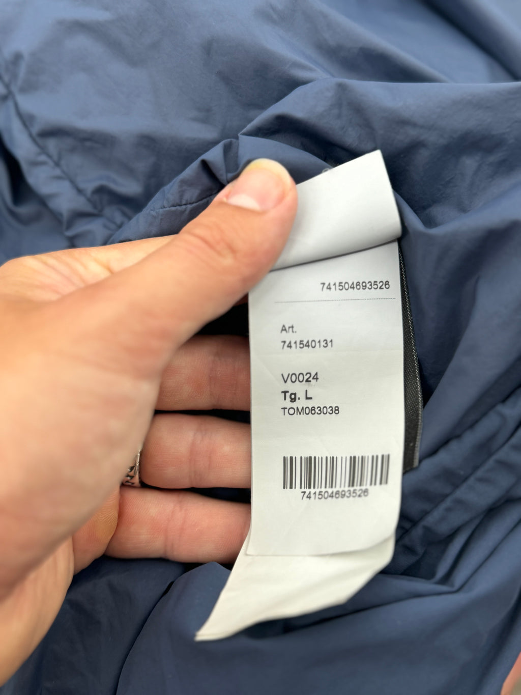 Stone Island Skin Touch Nylon - Maat Large