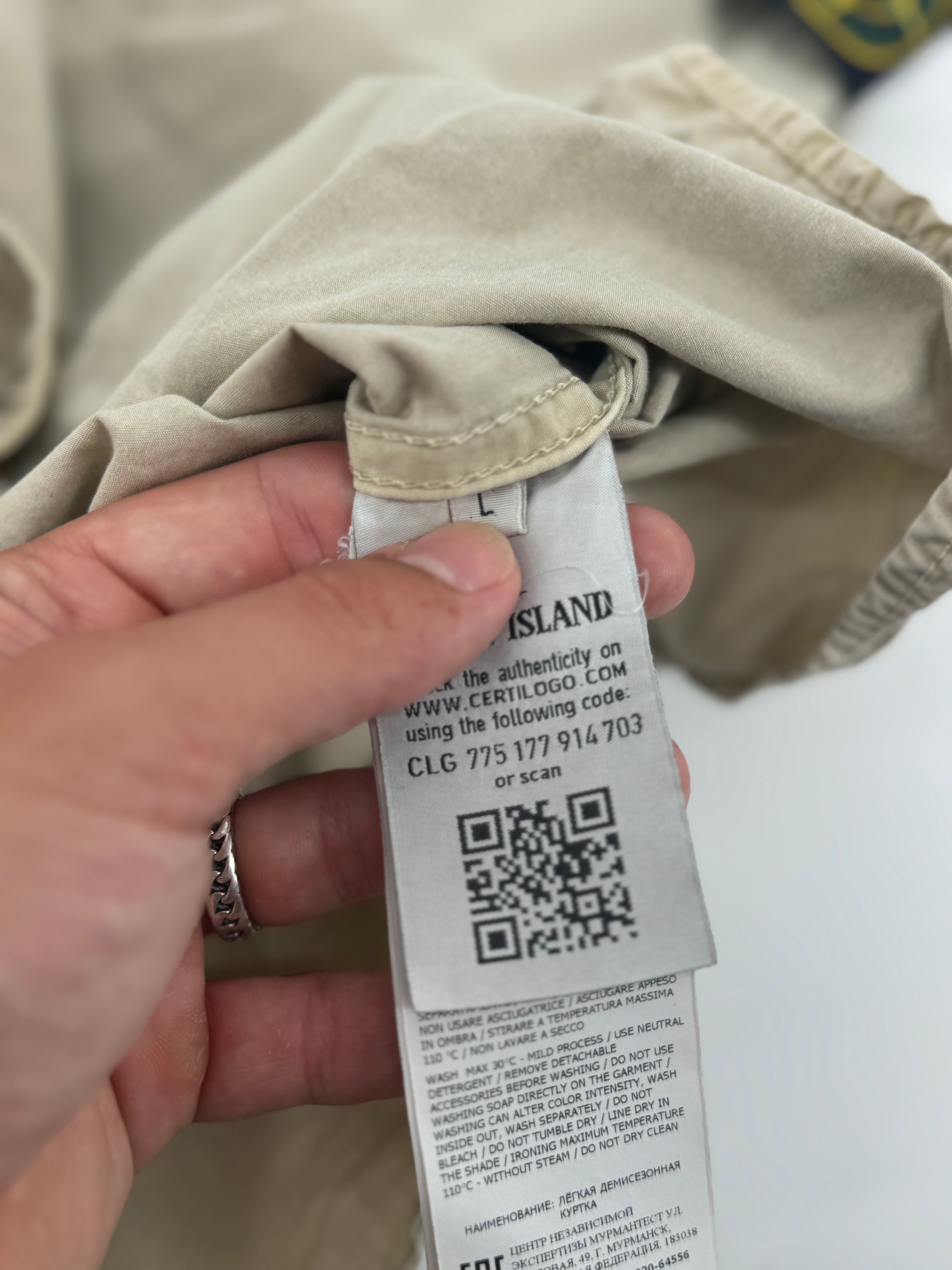 Stone Island Overshirt - Maat Large