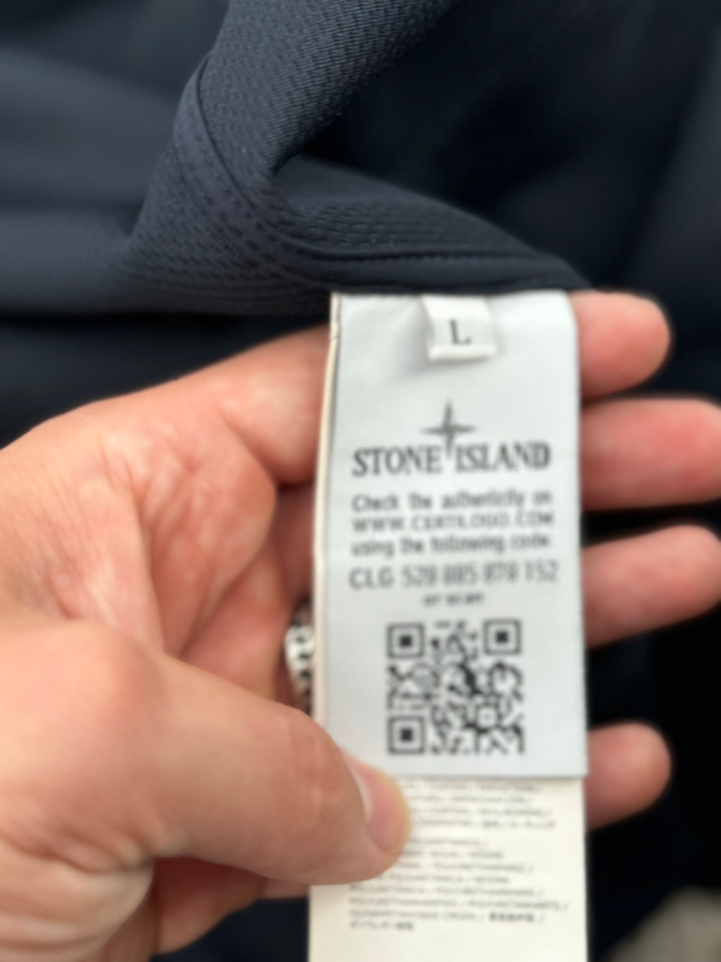 Stone Island Soft Shell - Maat Large