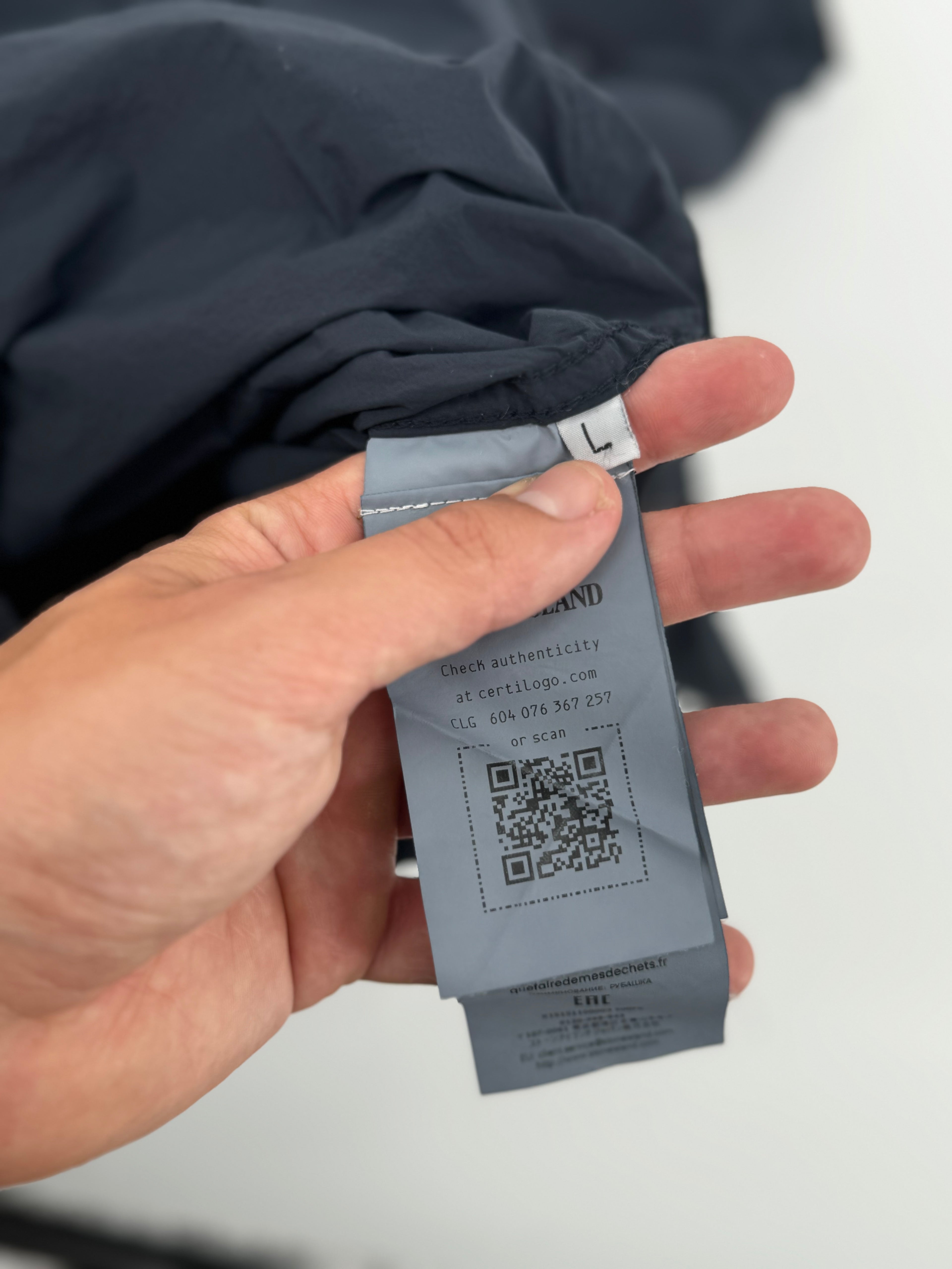 Stone Island Ghost Overshirt - Maat Large
