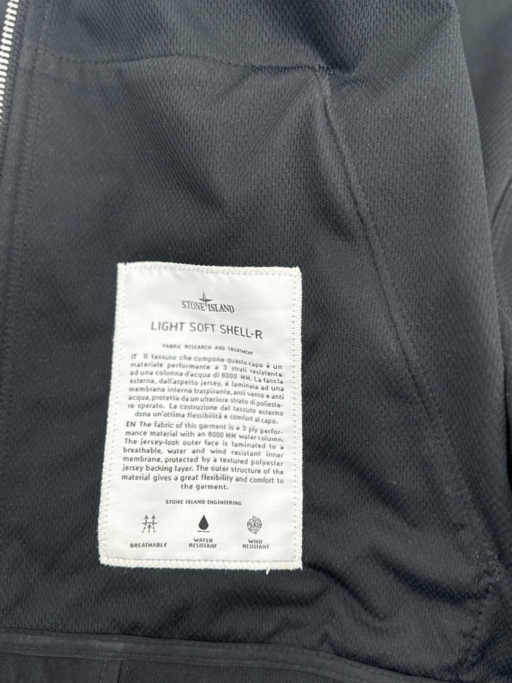 Stone Island Soft Shell - Maat Small