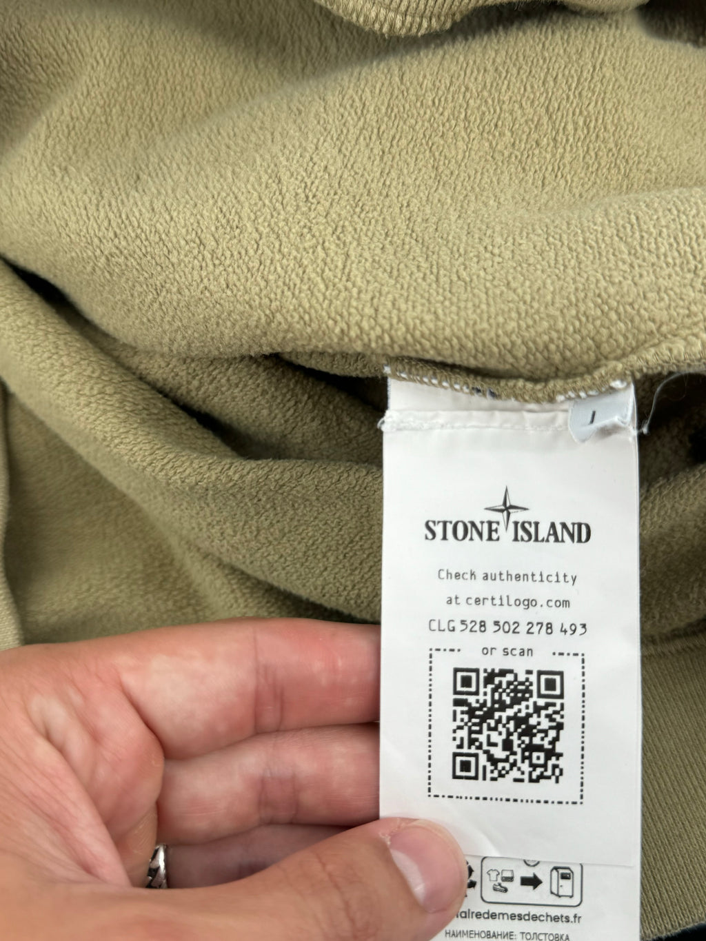 Stone Island Sweater - Maat Large