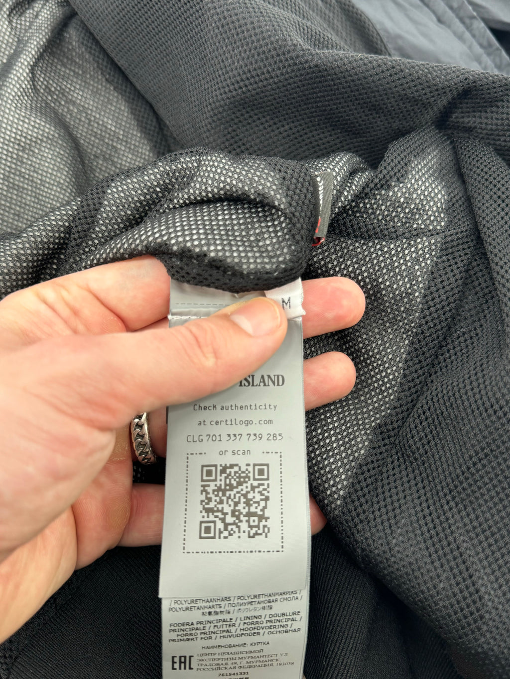 Stone Island Skin Touch Nylon-TC - Maat Medium