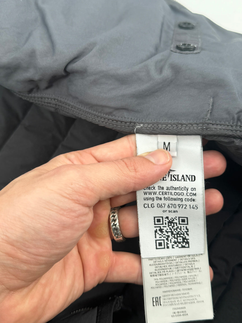 Stone Island Loom Woven - Maat Medium