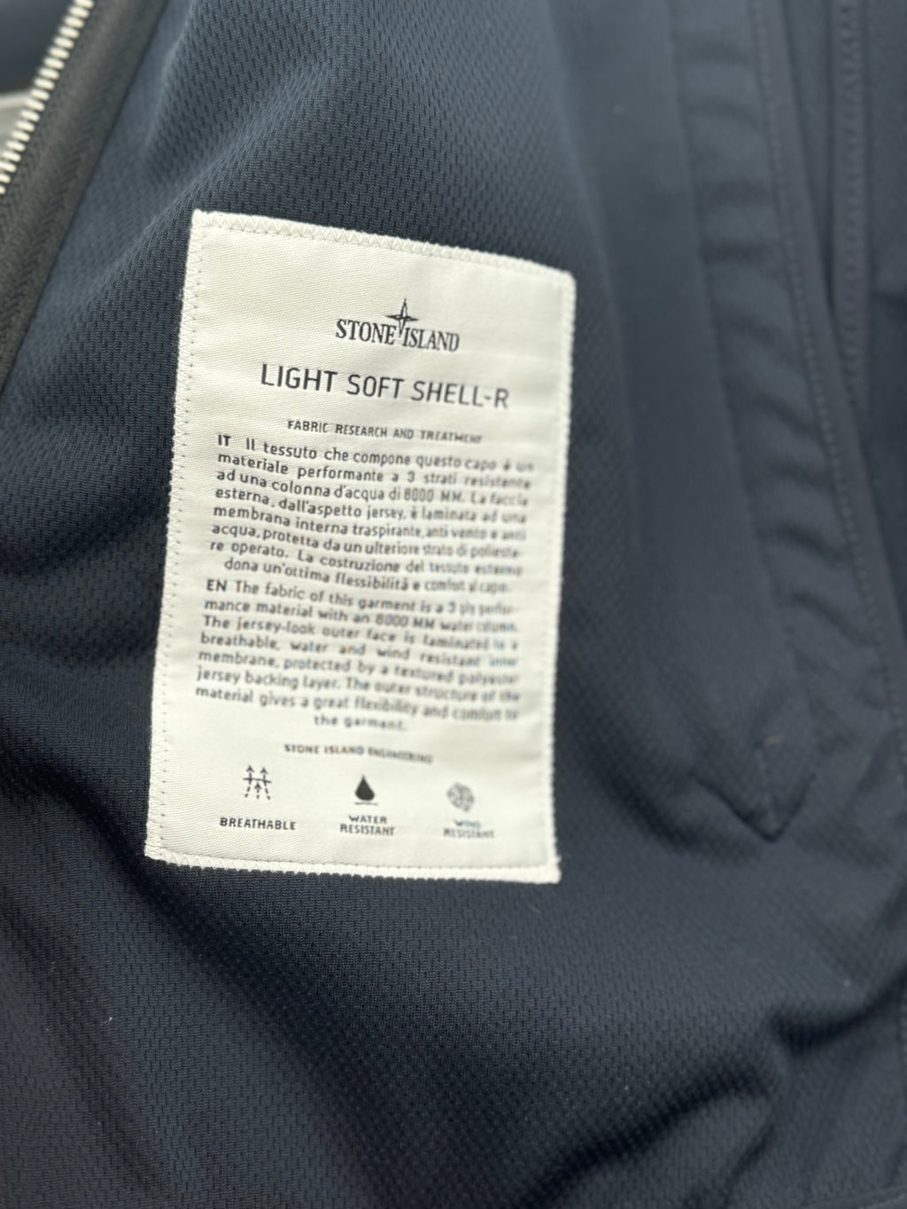 Stone Island Soft Shell - maat Large