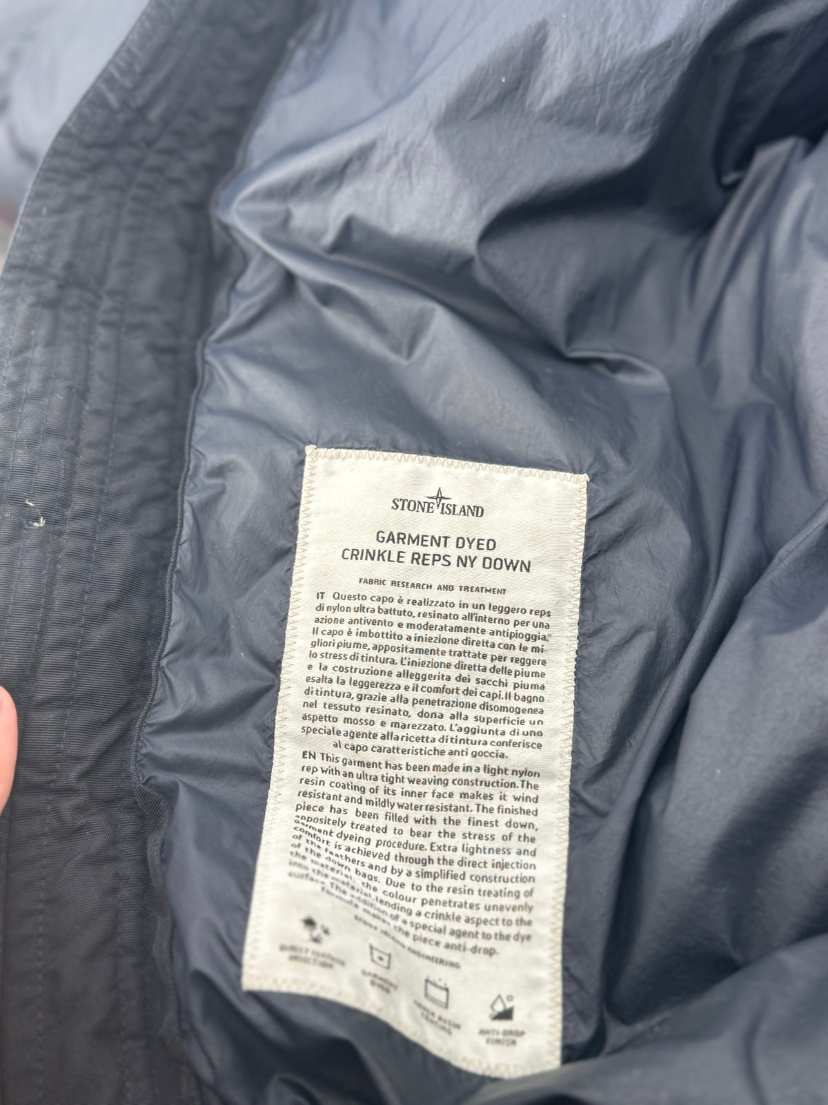 Stone Island Parka - Maat Small