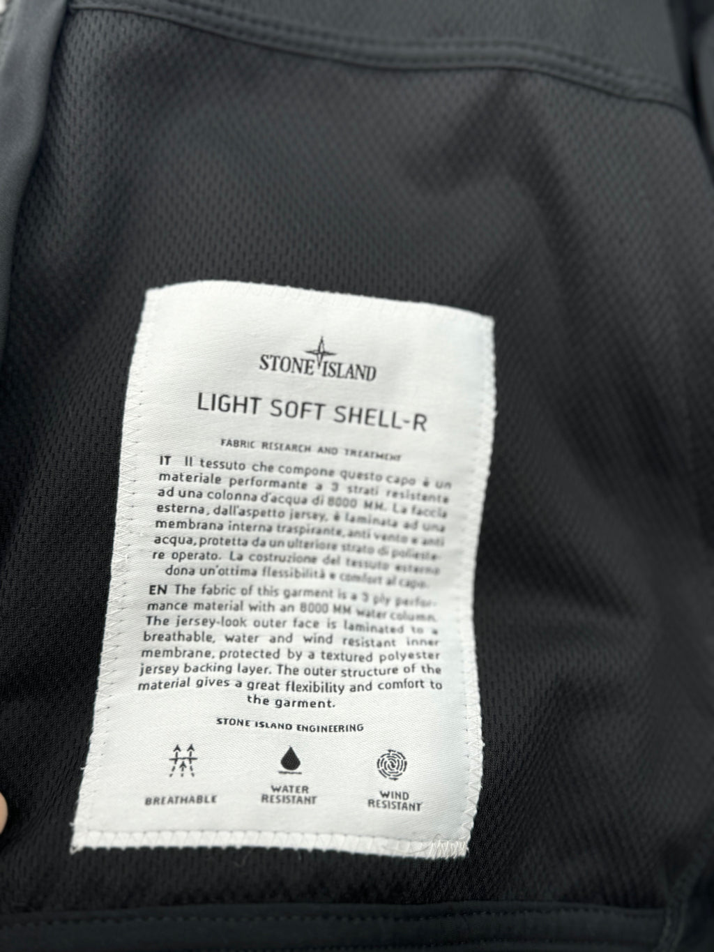Stone Island Soft Shell - Maat XL