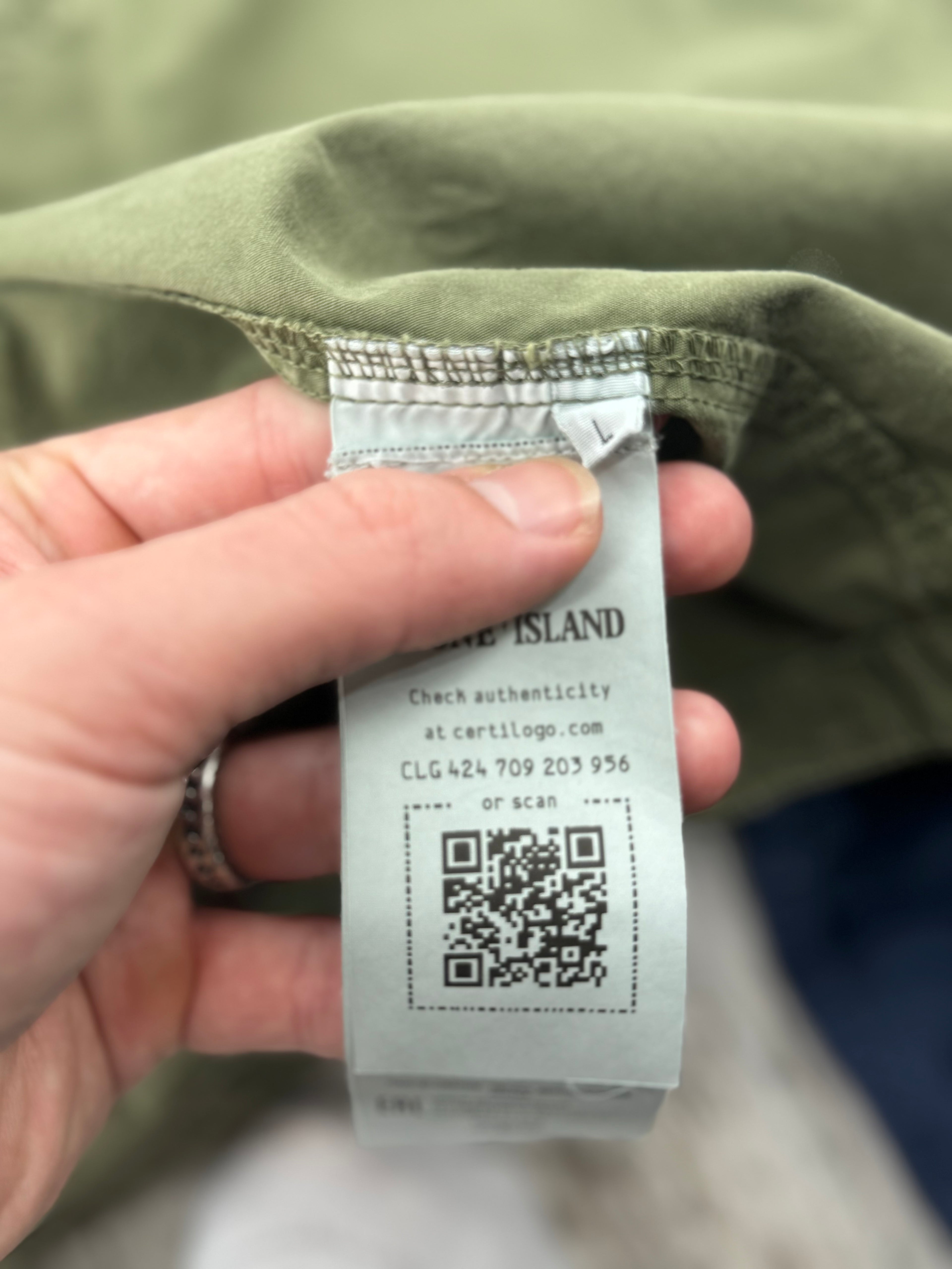 Stone Island Overshirt - Maat Large