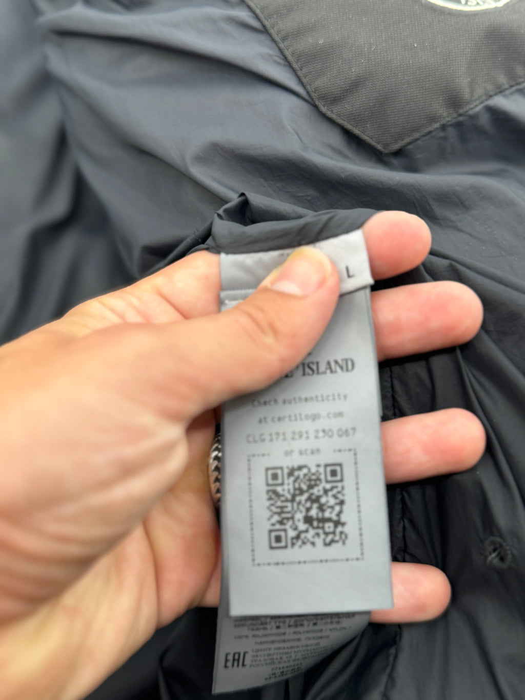 Stone Island Garment Dyed Crinkles - Maat Large