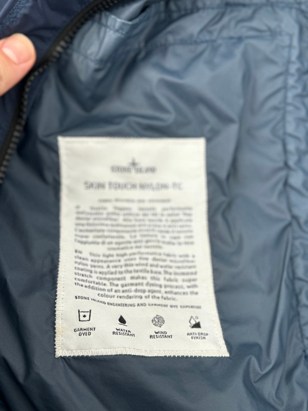 Stone island Skin Touch Nylon-TC - Maat Medium