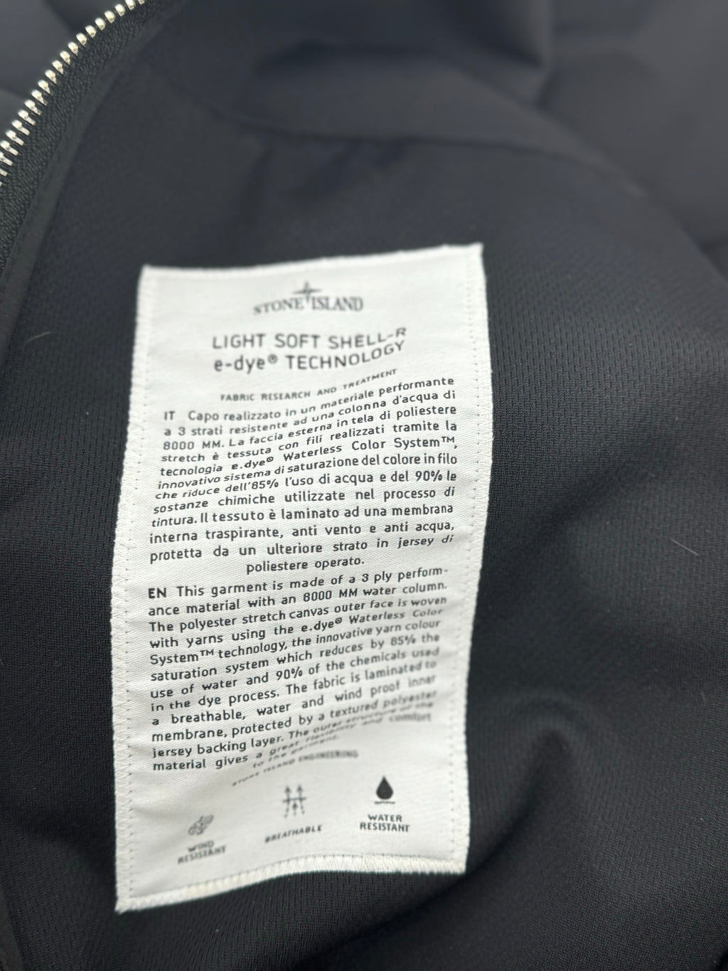 Stone Island Soft Shell - Maat Large