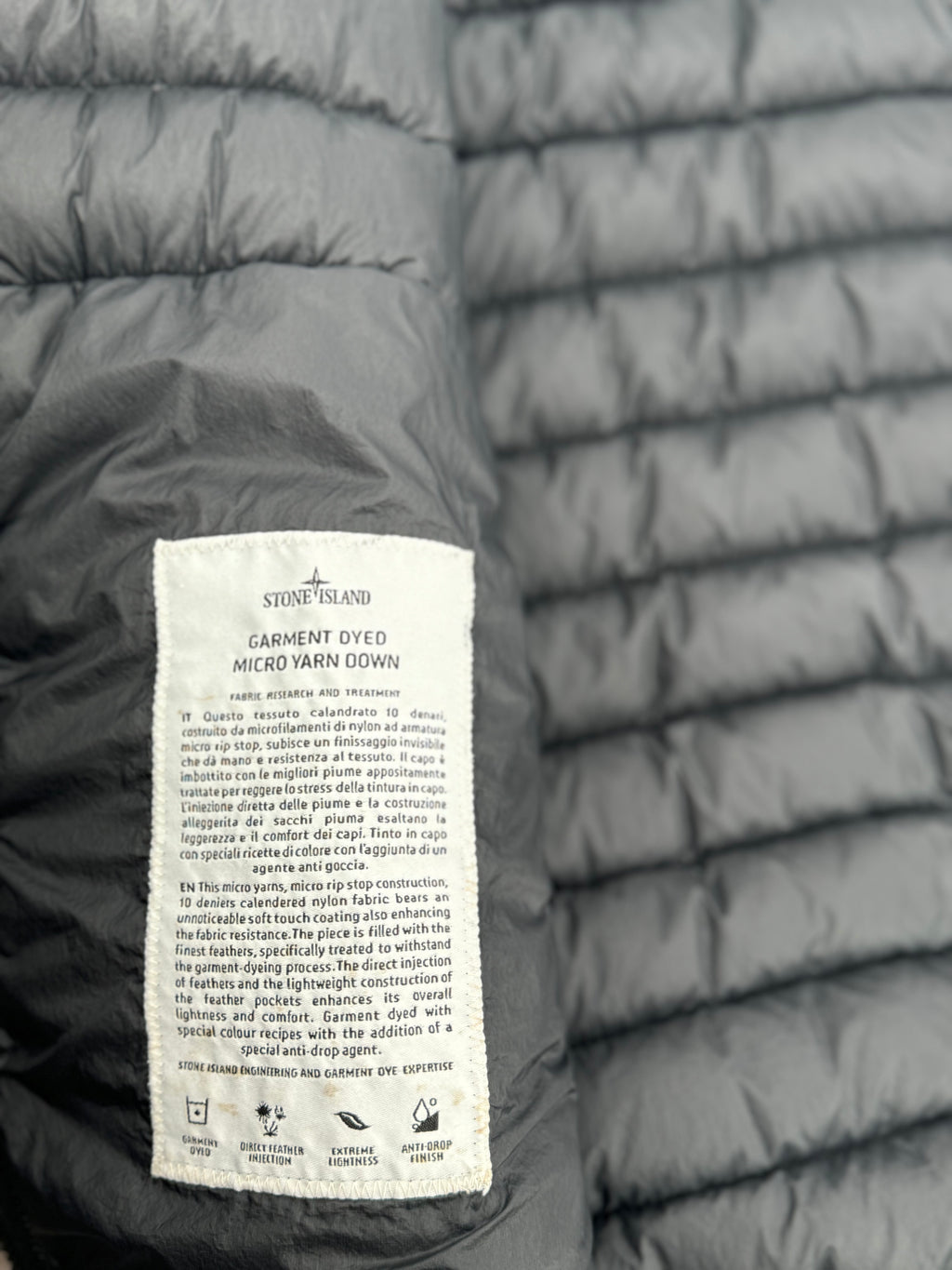 Stone Island Garmend Dyed Micro - Maat Medium