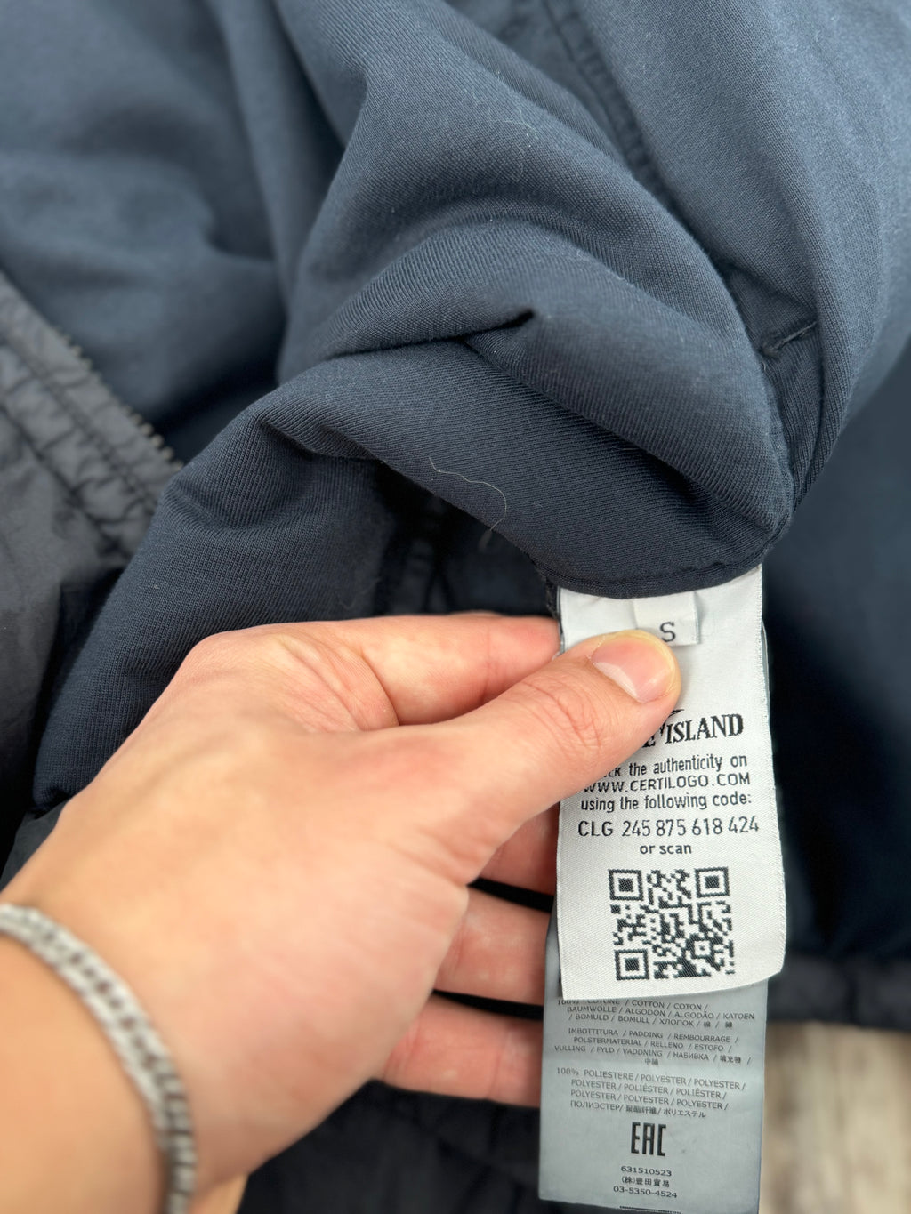 Stone Island jas - Maat  XS