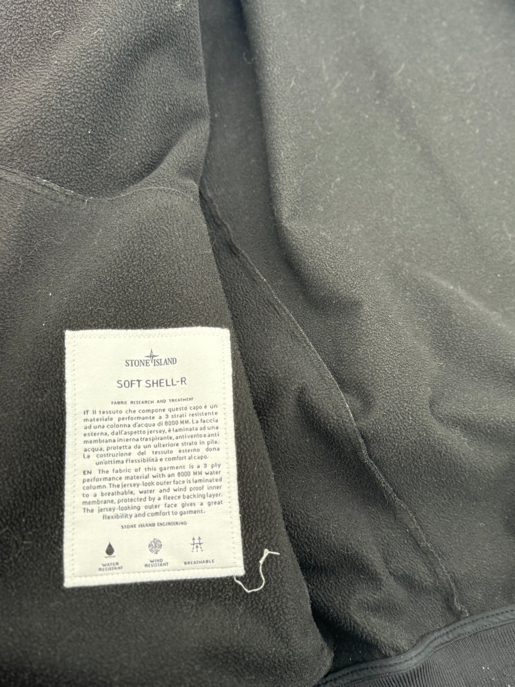 Stone Island Soft Shell - Maat Small